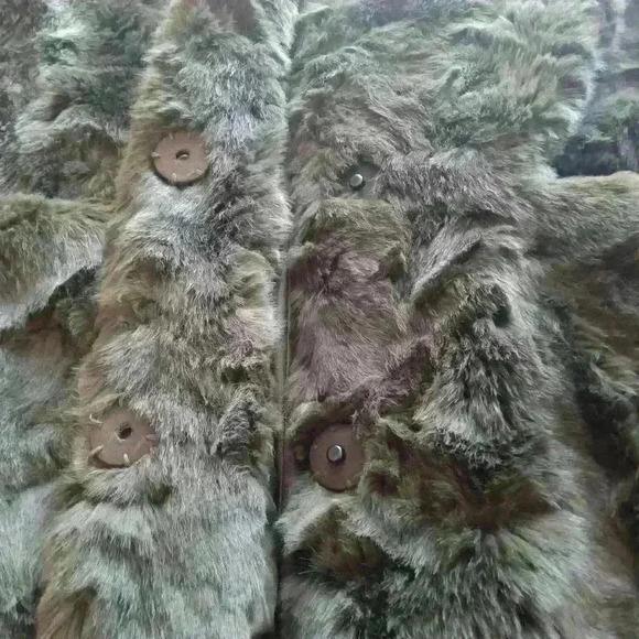 Furrier French faux fur Coat Size small - Picture 12 of 16